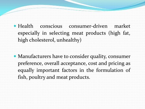 Source of Raw Meat Materials & Additives and Concerns of ... - hdc