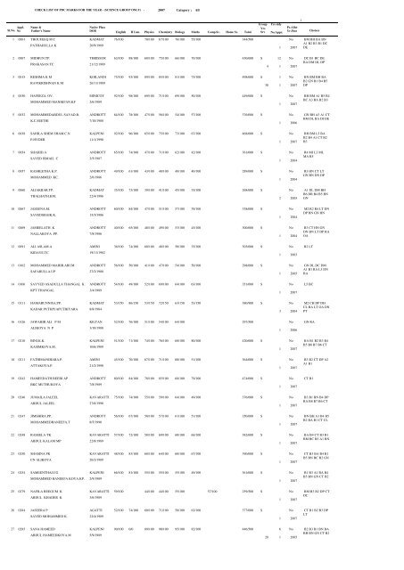 Seagate Crystal Reports - pdcsc - Lakshadweep