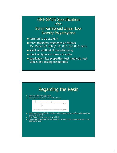 Power Point Tutorial - The Geosynthetic Institute