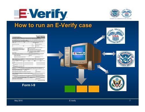 E–Verify Employment Eligibility Verification