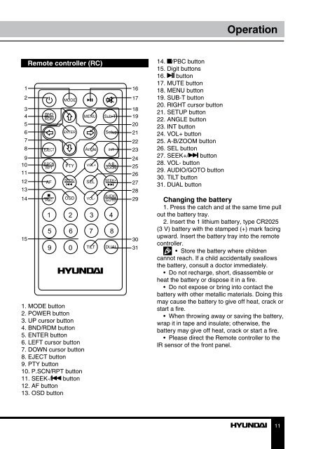 H-CMMD4059.pdf (621.43 ÐºÐ±) - Hyundai Electronics