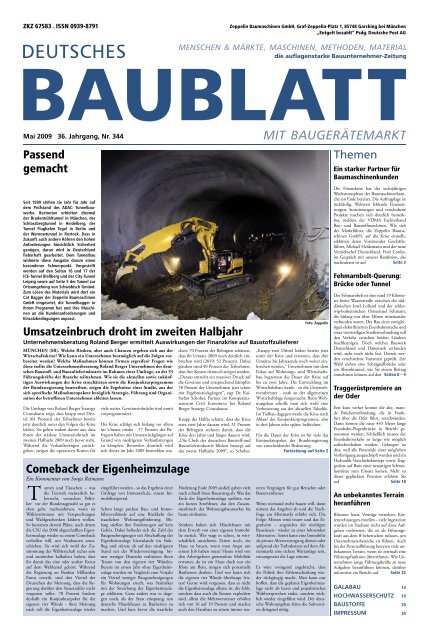 Passend gemacht - Deutsches Baublatt