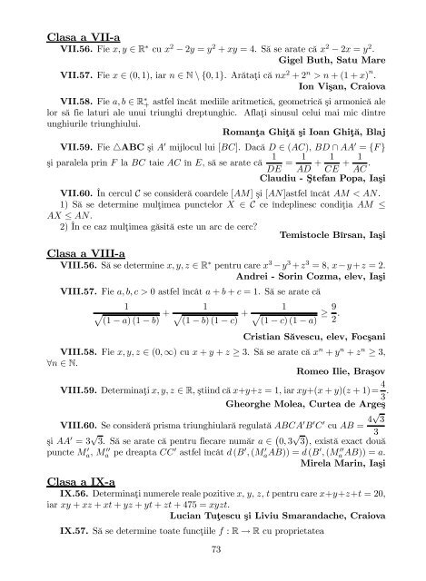 Revista (format .pdf, 1.0 MB) - RecreaÅ£ii Matematice