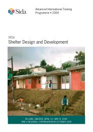 Shelter Design and Development - HDM