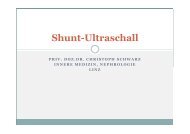 Shunt-Ultraschall - OEANPT