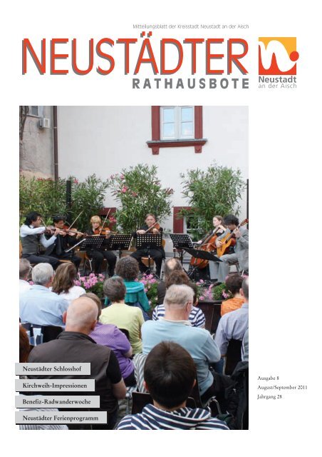 Das Interessiert Senioren Der Stadt Neustadt An Der Aisch