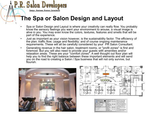 The Spa or Salon Design and Layout - Iowa Beauty Supply