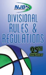 NJB Rule Book - Silicon Valley Section