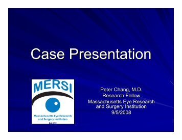 Case Presentation