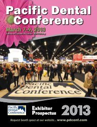 download Prospectus - Pacific Dental Conference