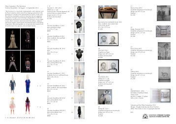 view/download exhibition catalogue pdf - Galerie Dusseldorf