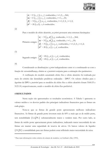 Boletim Economia & Tecnologia - Revista Economia & Tecnologia ...