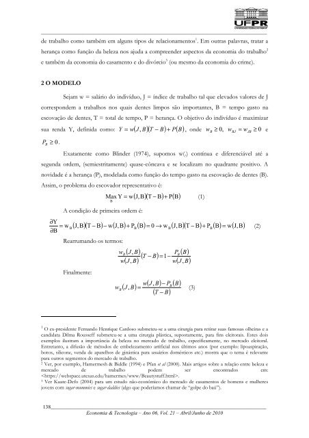 Boletim Economia & Tecnologia - Revista Economia & Tecnologia ...