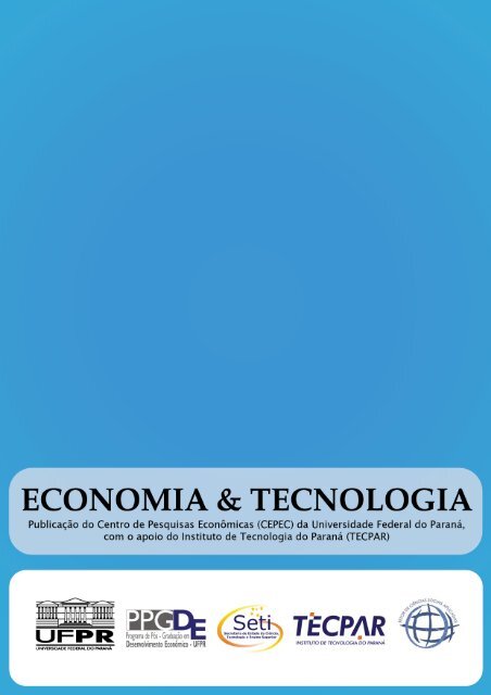 Boletim Economia & Tecnologia - Revista Economia & Tecnologia ...