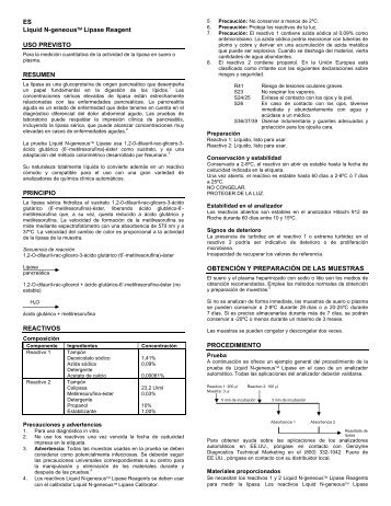 package insert seronorm immunoassay liq l 3 lab mark