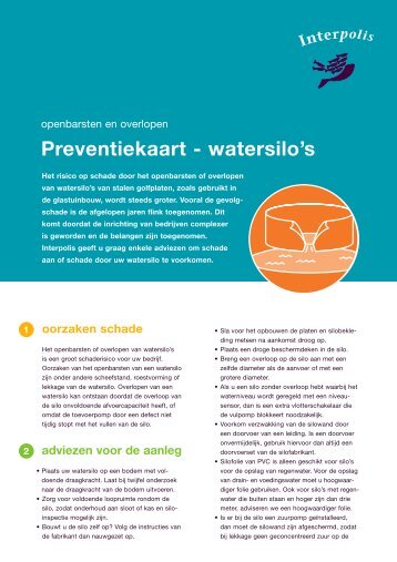 9327 Preventiekaart watersilo - Interpolis