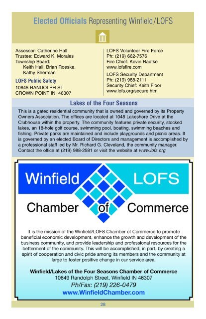 Winfield Directory - Countywide Guides & Maps