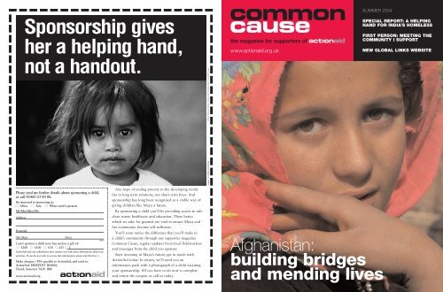 common cause - ActionAid