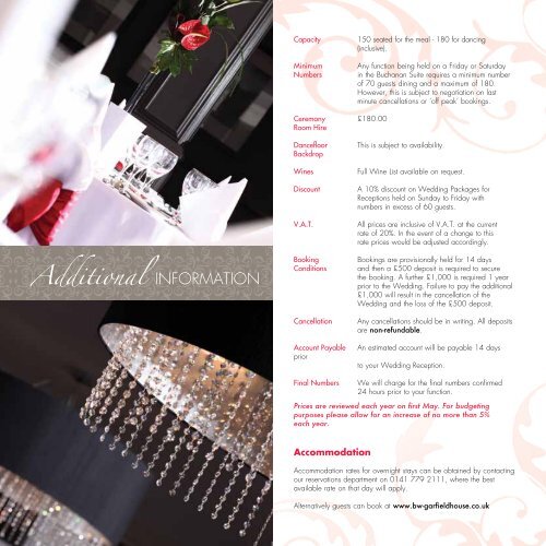 Wedding Brochure