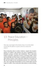 Peace Education - Berghof Foundation