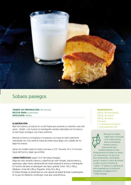 GUÃA GASTRONÃMICA DE LOS VALLES PASIEGOS