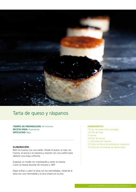 GUÃA GASTRONÃMICA DE LOS VALLES PASIEGOS