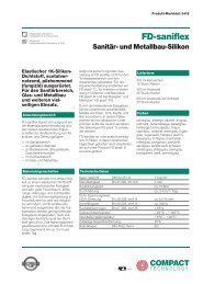 FD-saniflex - MaxDicht Silikon und Dichtstoffe