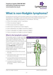 What is non-Hodgkin lymphoma? - Lymphoma Association