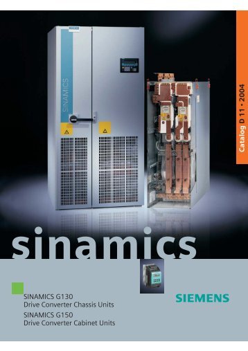 SINAMICS G150 - MAWOS Sp. z o.o.