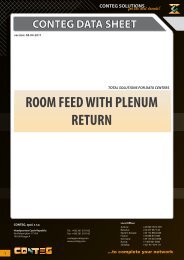 ROOM FEED WITH PLENUM RETURN - Conteg