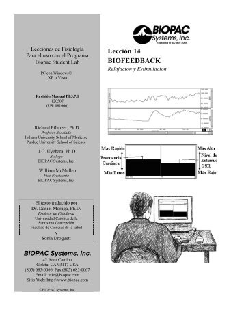 LecciÃ³n 14 BIOFEEDBACK - Biopac