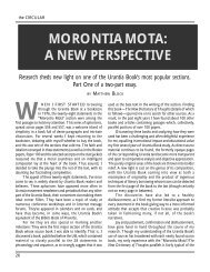 Morontia Mota - a New Perspective - Square Circles Publishing