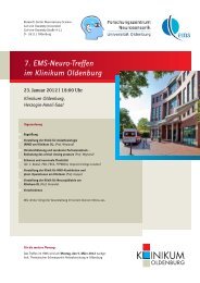 7. EMS-Neuro-Treffen im Klinikum Oldenburg