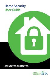 Home Security User Guide - Help - Suddenlink