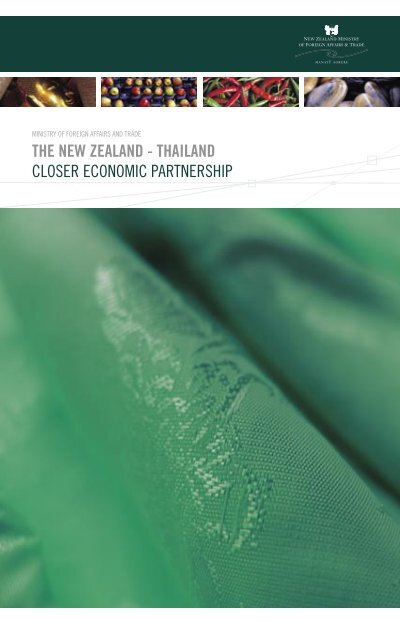The New Zealand - Thailand Closer Economic Partnership Booklet