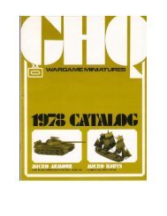 GHQ 1978 Catalogue PDF File - Micro Armour Mayhem