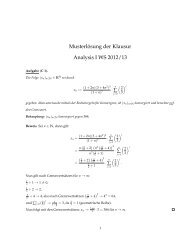 MusterlÃ¶sung der Klausur Analysis I WS 2012/13