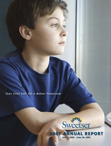 Annual Report 2006-2007 - Sweetser