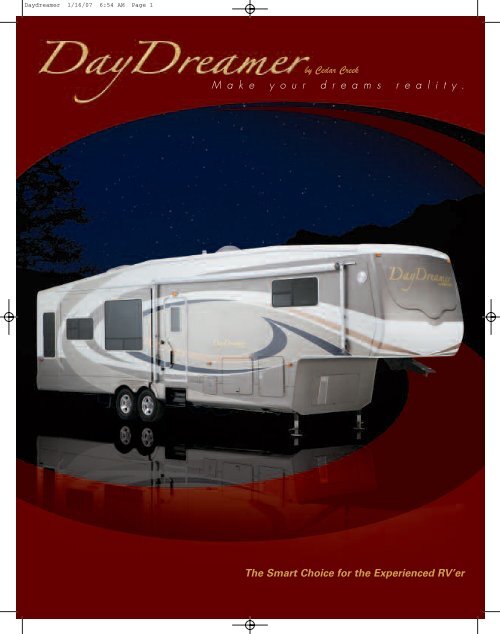 2007 Day Dreamer Brochure - Rvguidebook.com