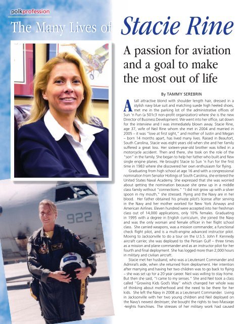 A passion for aviation and a goal to make the most out ... - Sun 'n Fun