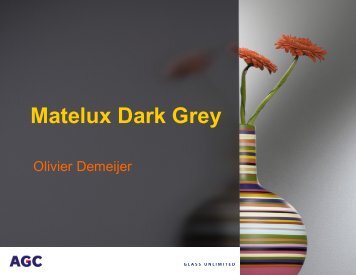 Matelux Dark Grey - YourGlass.com