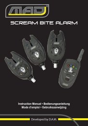 SCREAM BITE ALARM - MAD carp