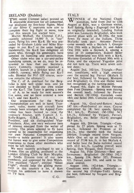 Volume 15 No 6 Dec 1964.pdf - Lakes Gliding Club
