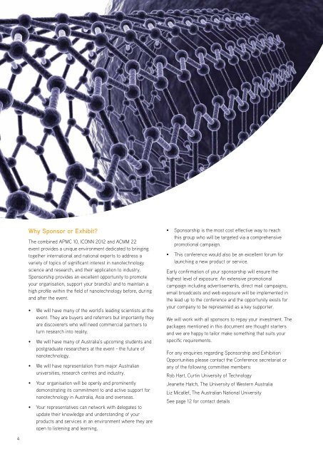 Exhibition Prospectus - Australian Microscopy and Microanalysis ...