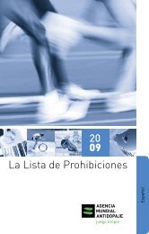 La Lista de Prohibiciones
