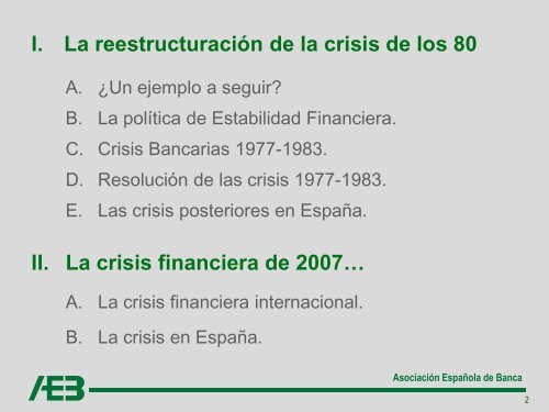 La reforma del sistema financiero espaÃ±ol - AsociaciÃ³n EspaÃ±ola de ...