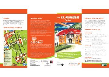 Das Pankow 12.Kunstfest - Gesobau