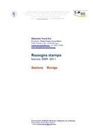 Sezione di Rovigo - fidapa distretto nord est