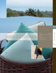 Fabrics and Finishes - Brown Jordan