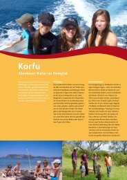 Korfu Abenteuer Natur im Honigtal - Windbeutel Reisen